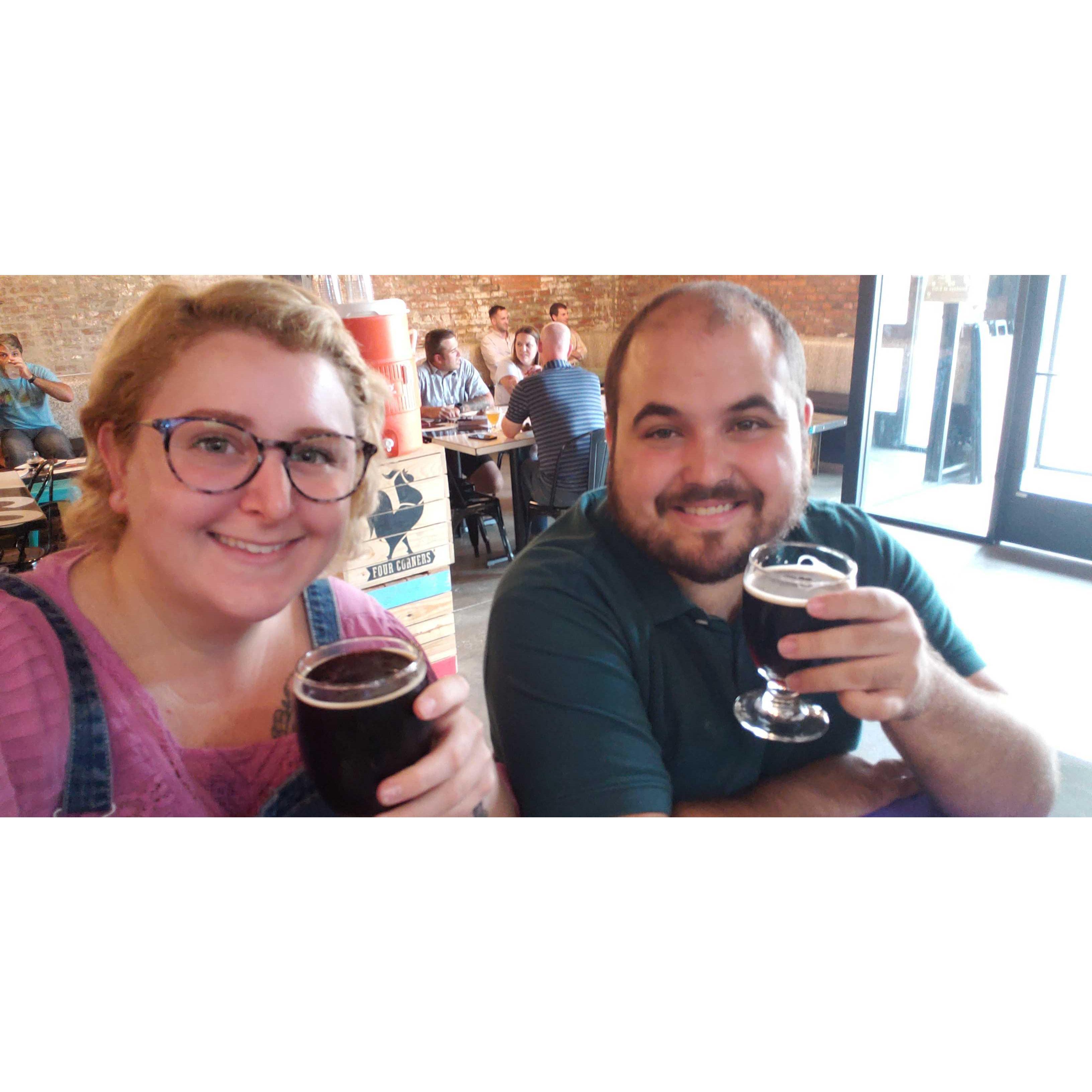 Beer and donut pairing
Four Corners Brewing