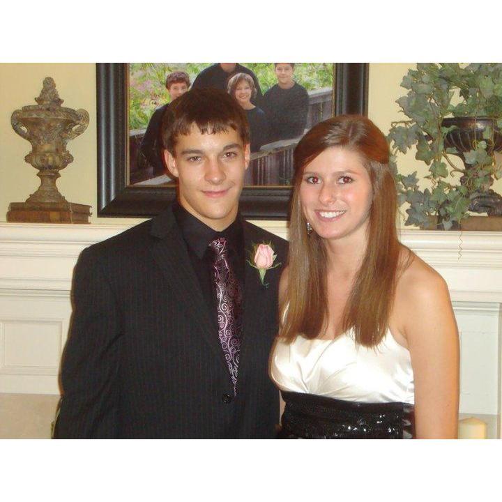 Connor's homecoming 2010. Our first official photo together!