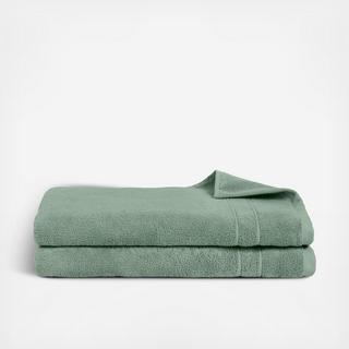 Classic Turkish Cotton Hand Towel, Set of 2