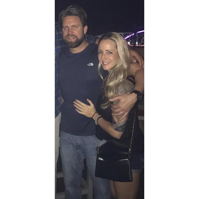 Our first date when we had our first kiss! That's pretty much the moment we became a couple.