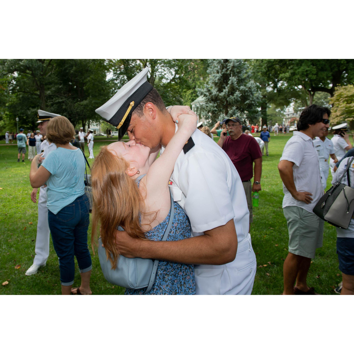Reunited after Plebe Summer