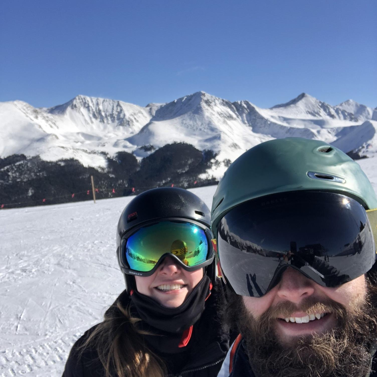 Skiing at Copper Mountain February 2023