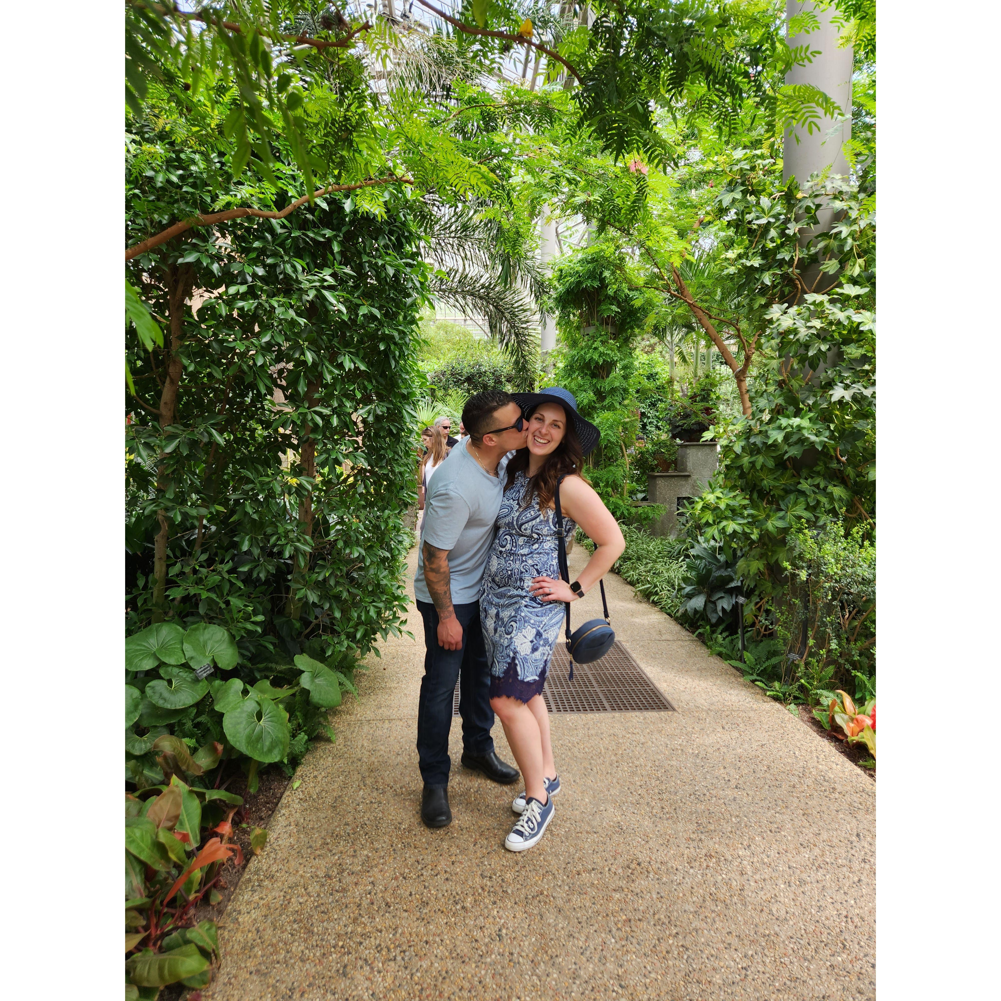 Our first Longwood Gardens Date