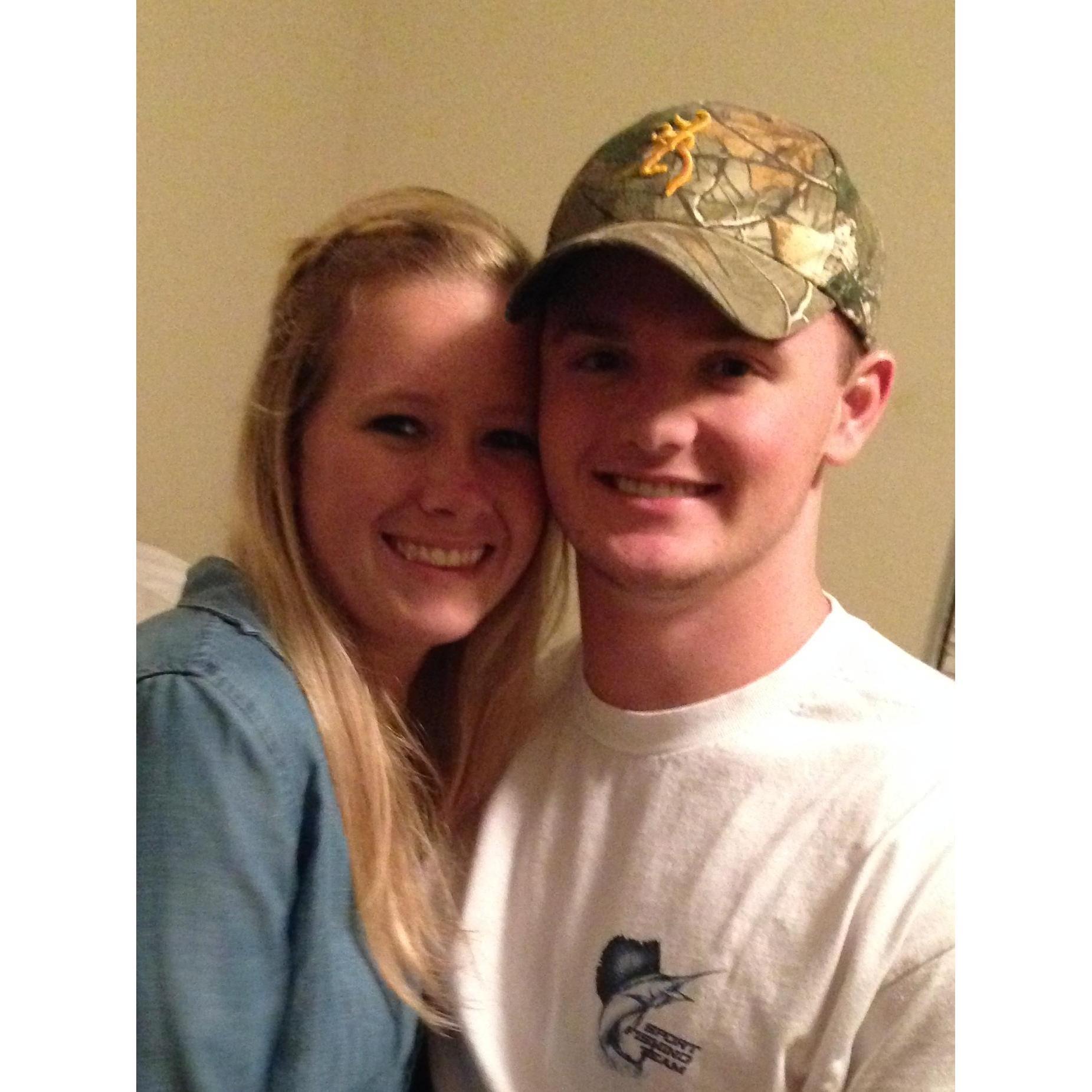 Our first picture together