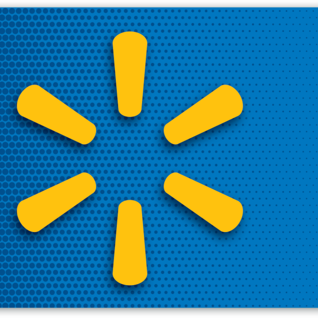 Everyday Basic Blue Yellow Spark Walmart Gift Card