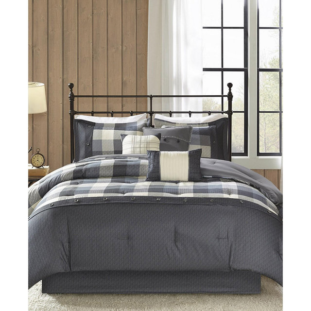 Madison Park Ridge 7-Pc. Queen Comforter Set