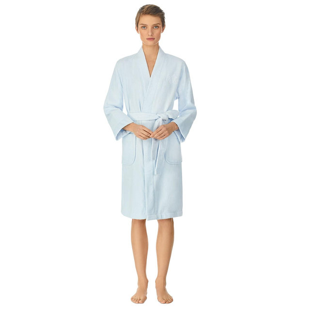 Lauren Ralph Lauren Greenwich Woven Terry Bath Robe