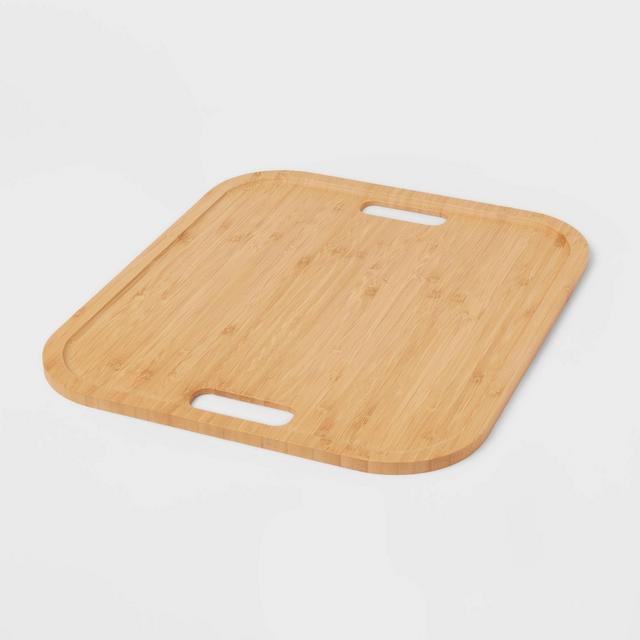 Bamboo Lid with Cutout Handles - Brightroom™