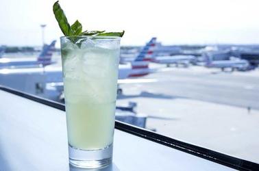 Oakland Airport Bar Tab