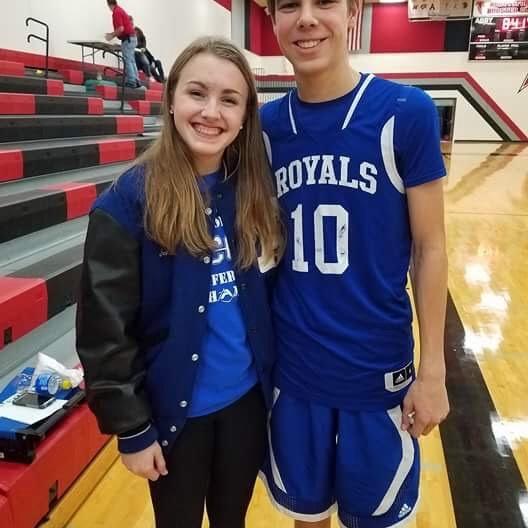 One of our first pictures together as a "couple" (2017)