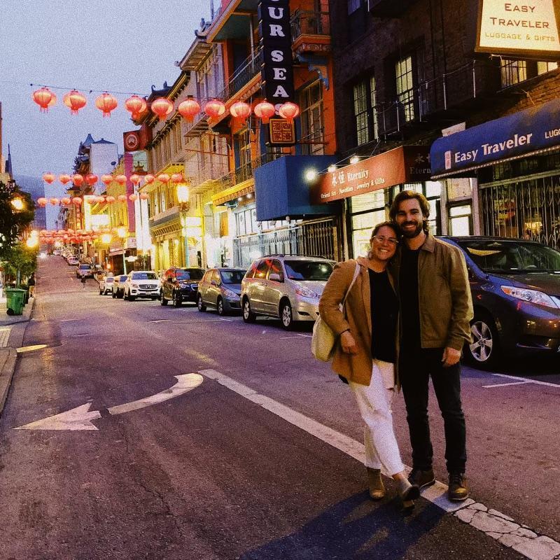 One of our first dates - Chinatown, San Francisco - June 2019