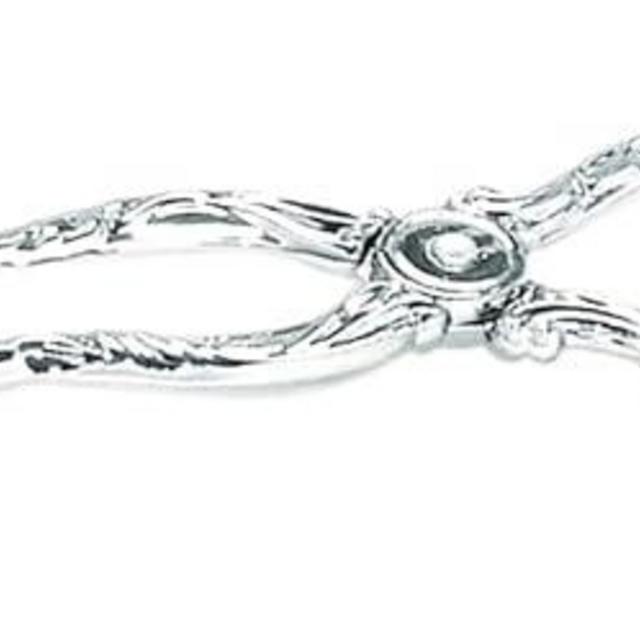Rigeli Regent Stainless Steel Salad Tongs, Kitchen Tongs Cooking Tongs Bread Tongs Multifunctional Scissors Serving Tongs for Vegetables, Salads, Meat, Desserts, Appetizers, Steaks, Etc. (Silver)