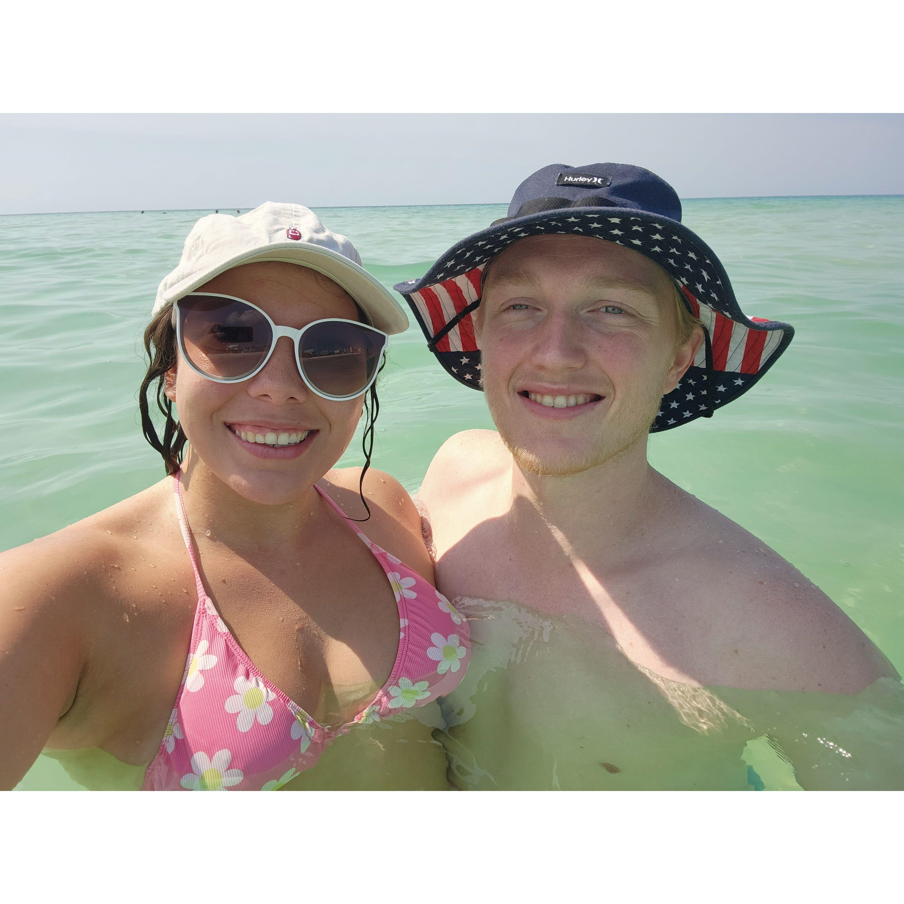 Enjoying the summer in Panama City Beach