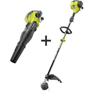 RYOBI Weed Eater + Blower Combo