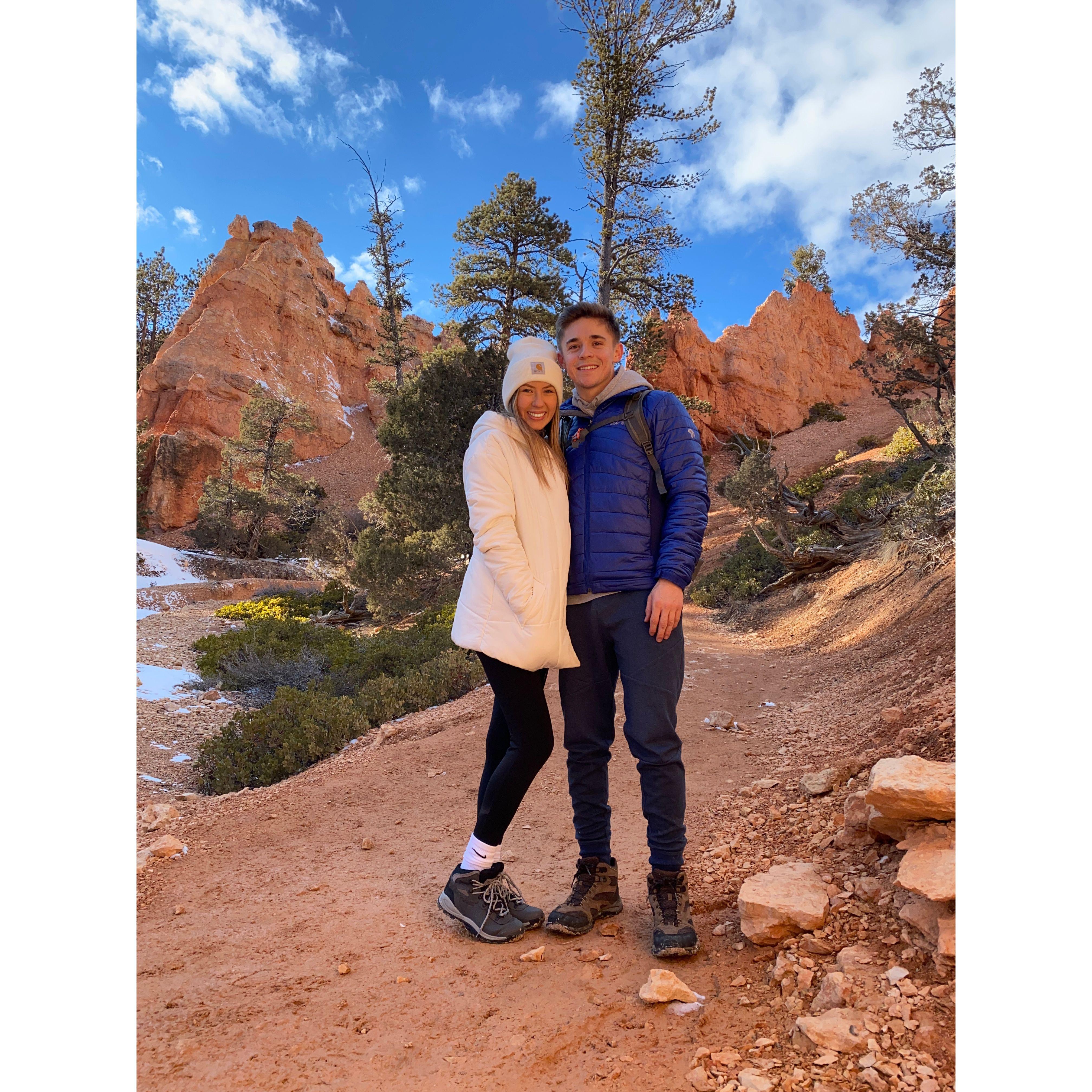 Our first national park trip together in Utah