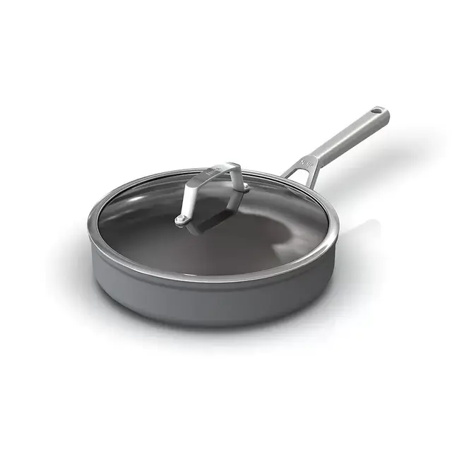Ninja™ Foodi™ NeverStick™ Premium Hard-Anodized 3-Quart Sauté Pan with Glass Lid