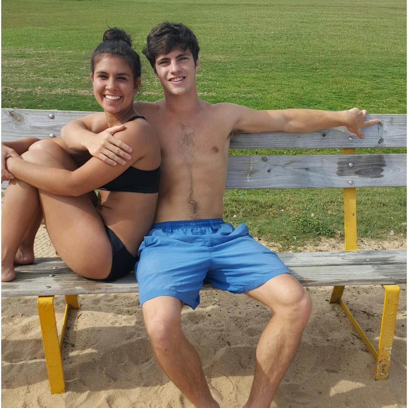Y Beach, Clemson SC.  Chilling by the lake before homegirl graduates.