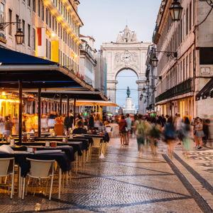 Our First Dinner in Lisbon