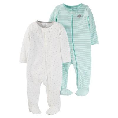 Baby 2pk Sleep N' Play Set - Just One You™ Made by Carter's® Cool Mint 3M
