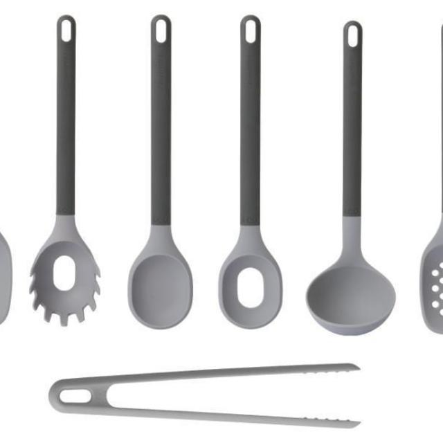 BERGHOFF - Leo 7Pc Nylon Utensil Set, Grey