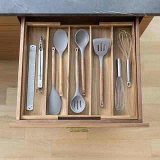 Acacia Cooking Utensils Drawer Inserts