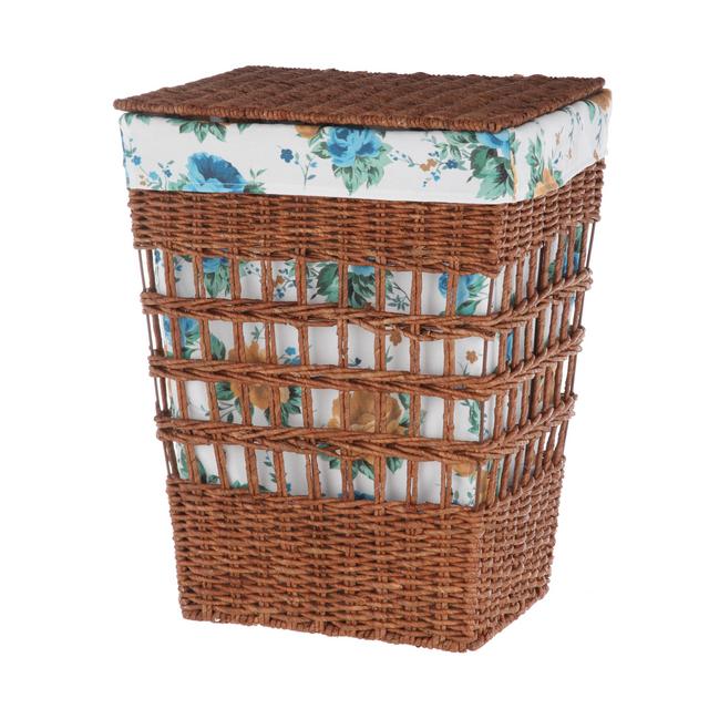 The Pioneer Woman Rose Shadow Maize Laundry Hamper