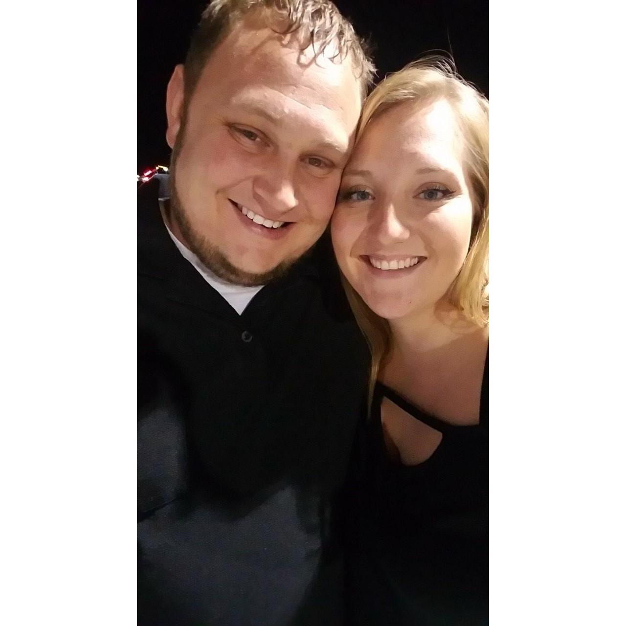 Our first picture together in 2017