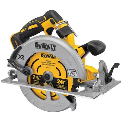 DEWALT XR POWERDETECT 20-Volt Max 7-1/4-in Cordless Circular Saw
