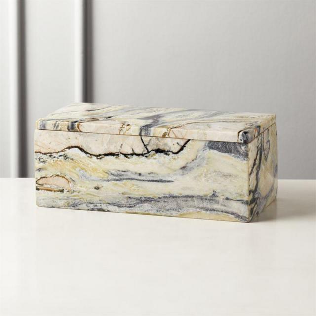 Aspect Grey Marble Box