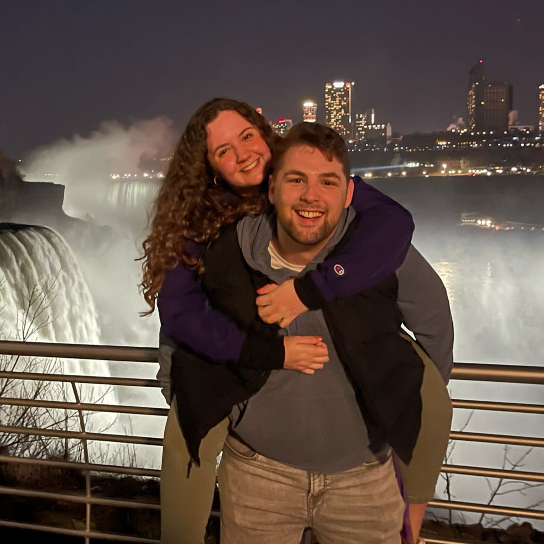 One of several trips to Niagara Falls, this was the third one and we had friends with us.