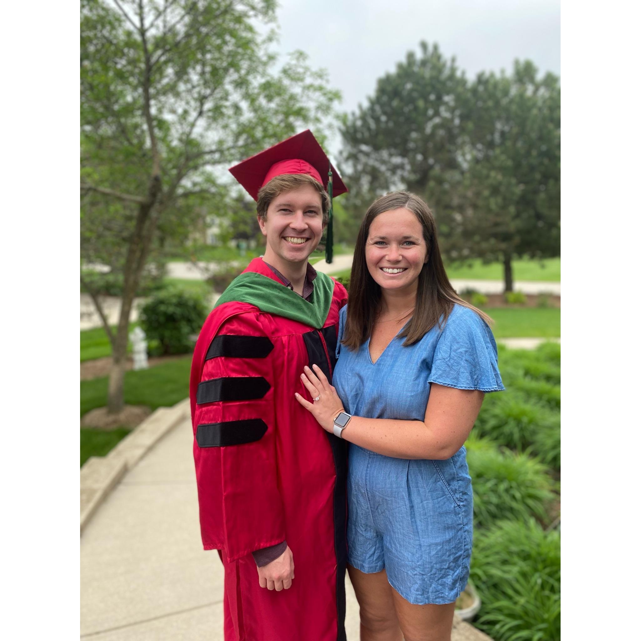 Tom is officially a Doctor! Med School Graduation 2021