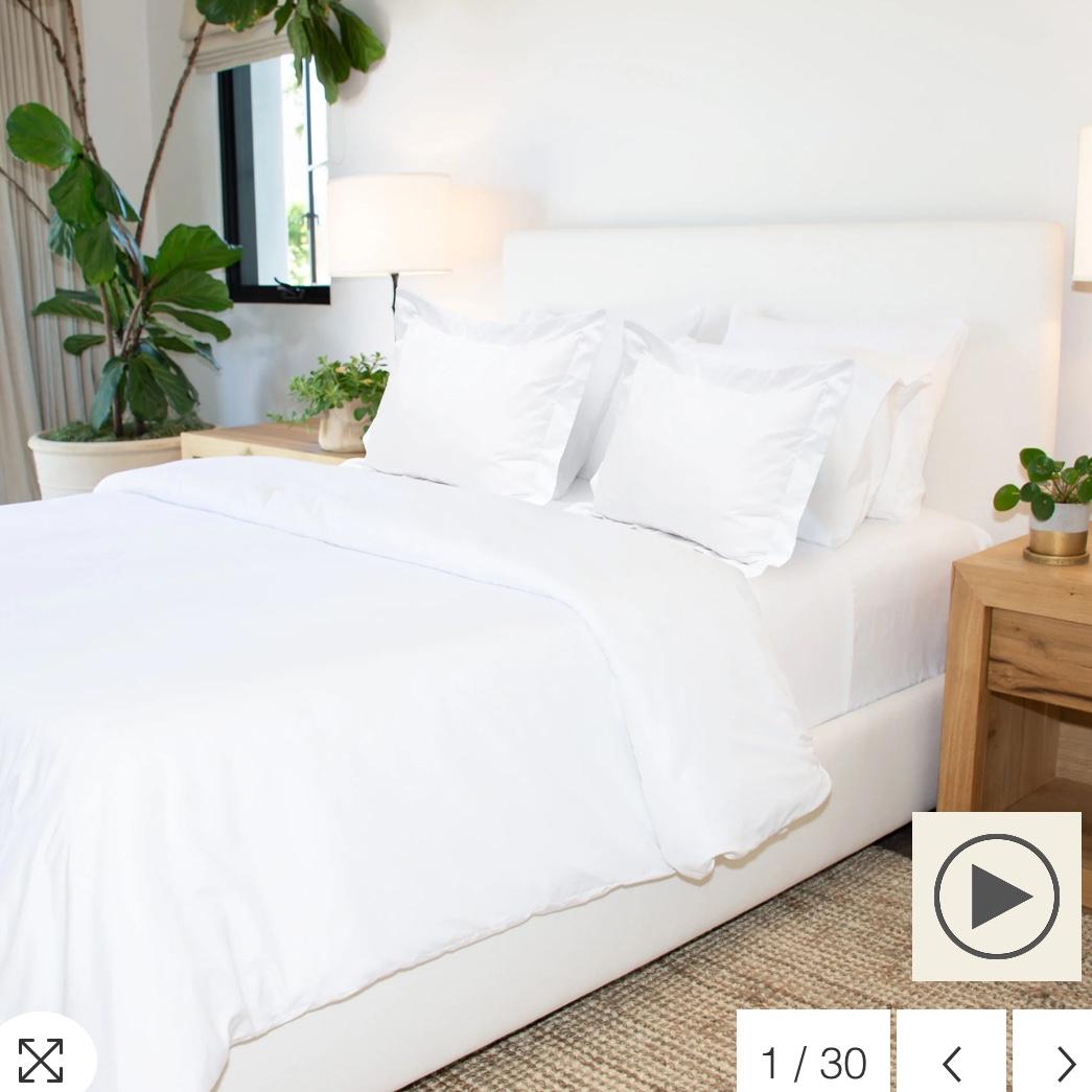 Lux 3 Piece Duvet Cover and Sham Set – Soft, luxurious & stylish