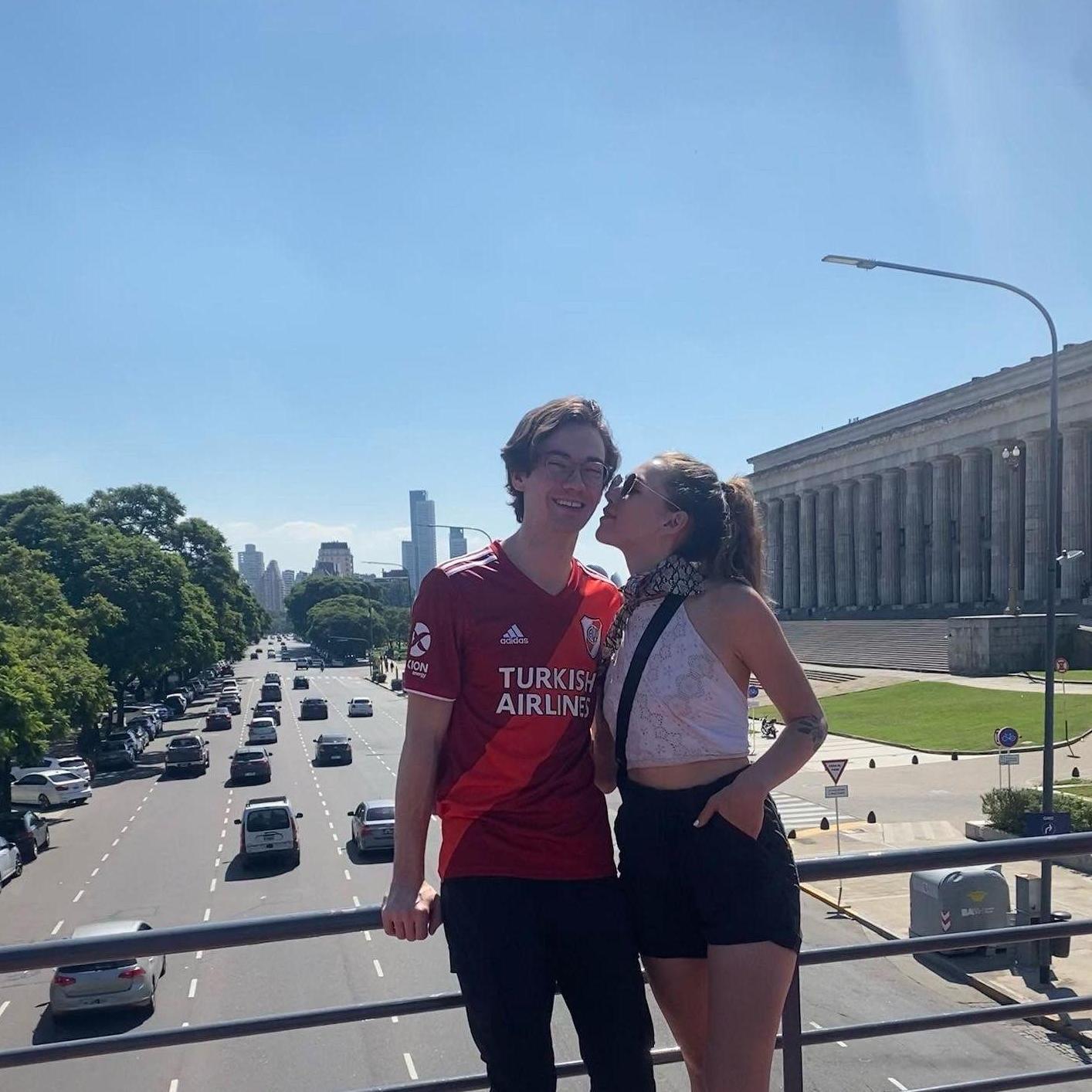 And when she moved to Arizona, or to Argentina, or Washington, there was no question that every dime he had would go to flights to Phoenix, to Buenos Aires, to wherever they could find each other