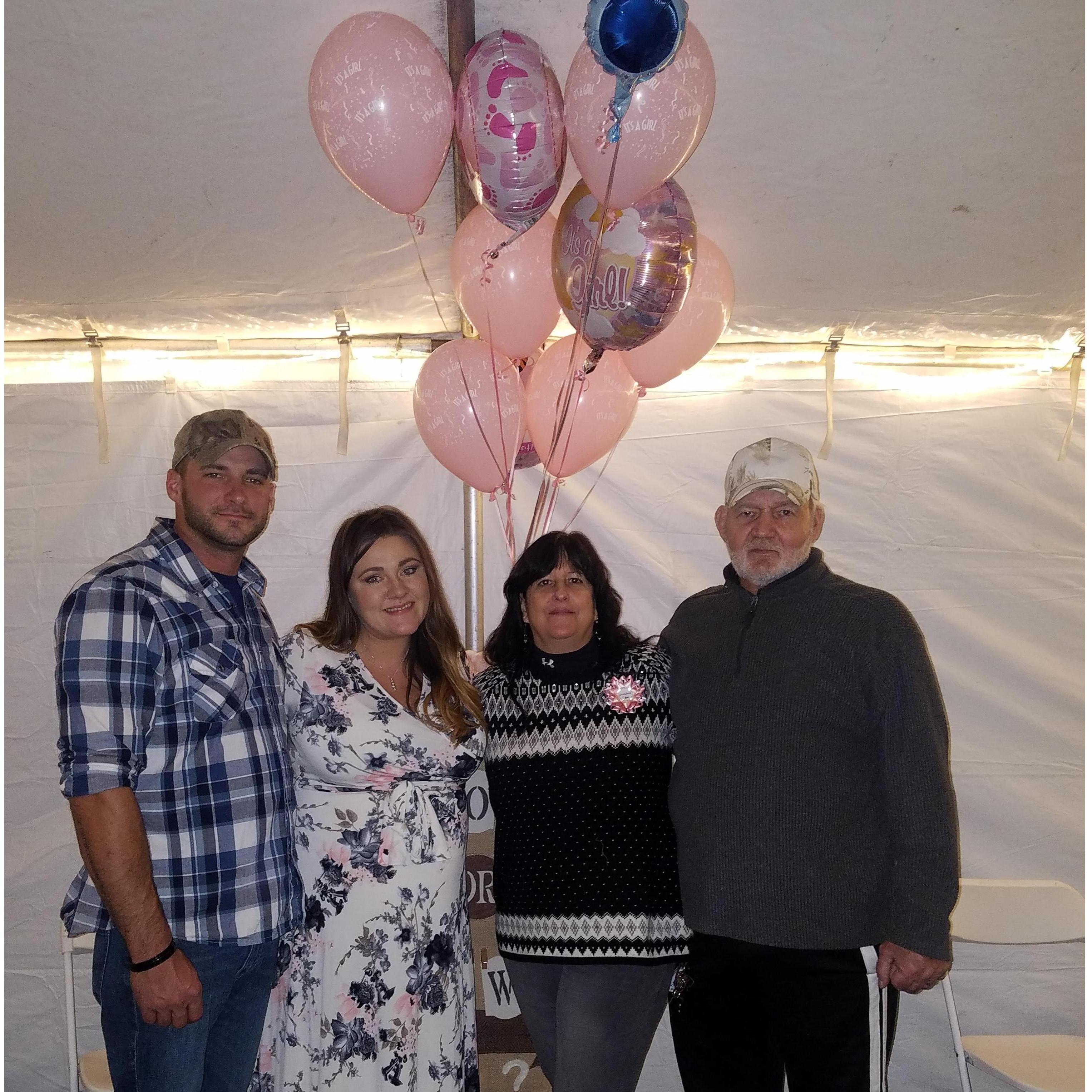 Gender Reveal party for Charlie!