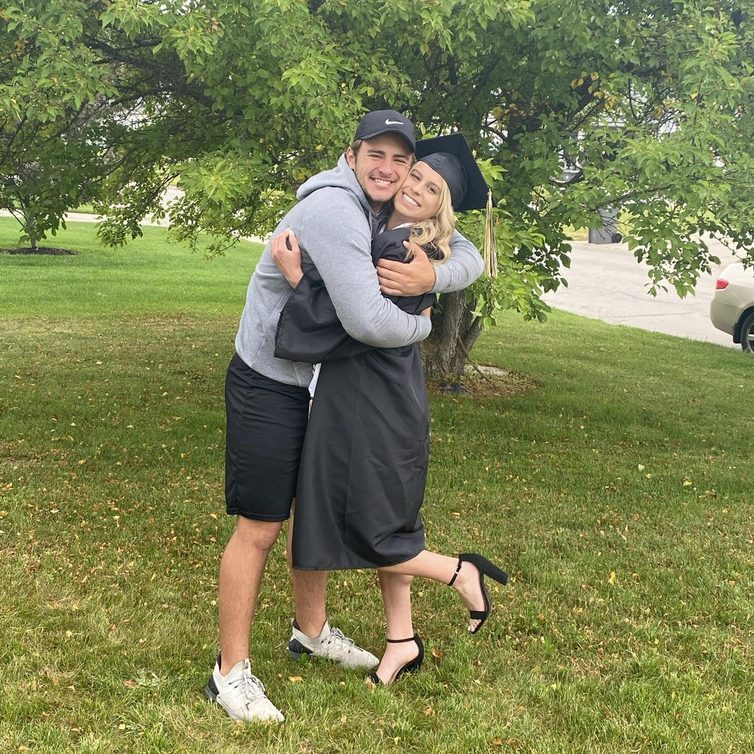 Graduation & State for Track the same day!