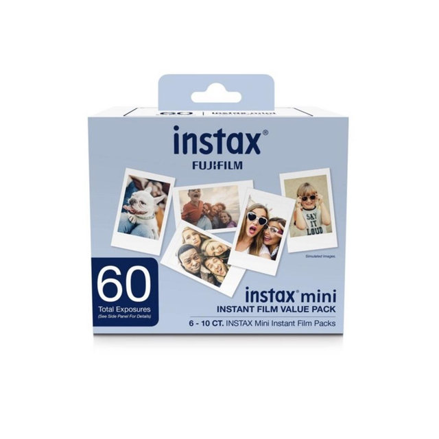 Fujifilm - instax mini Instant Film Value Pack - White