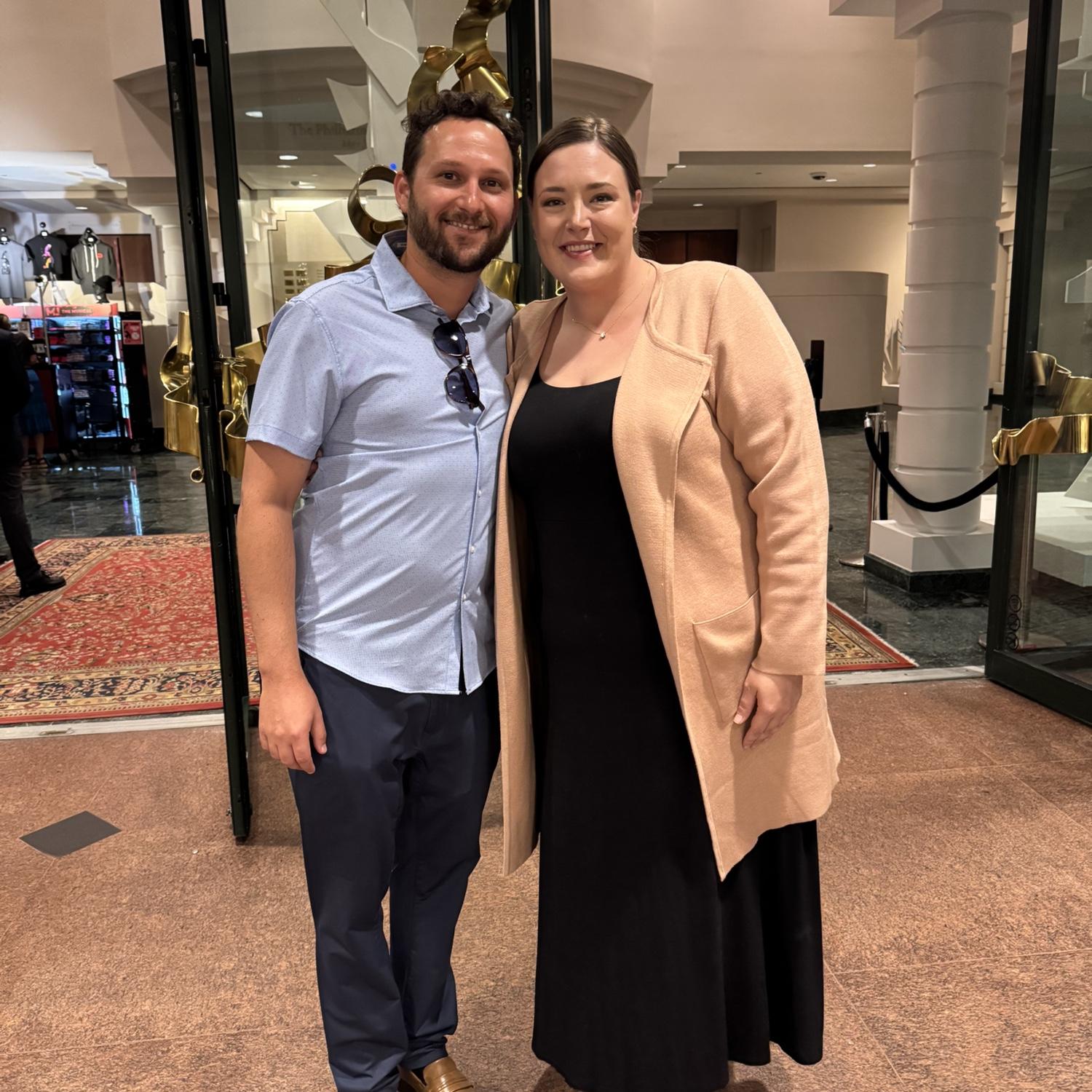 Chloe and Caleb at Naples Artis. 2025