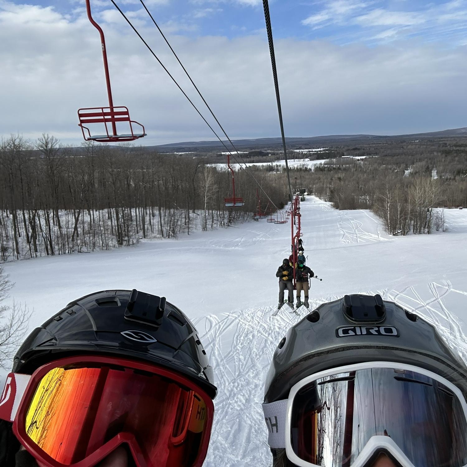 Annual ski trip with our pals