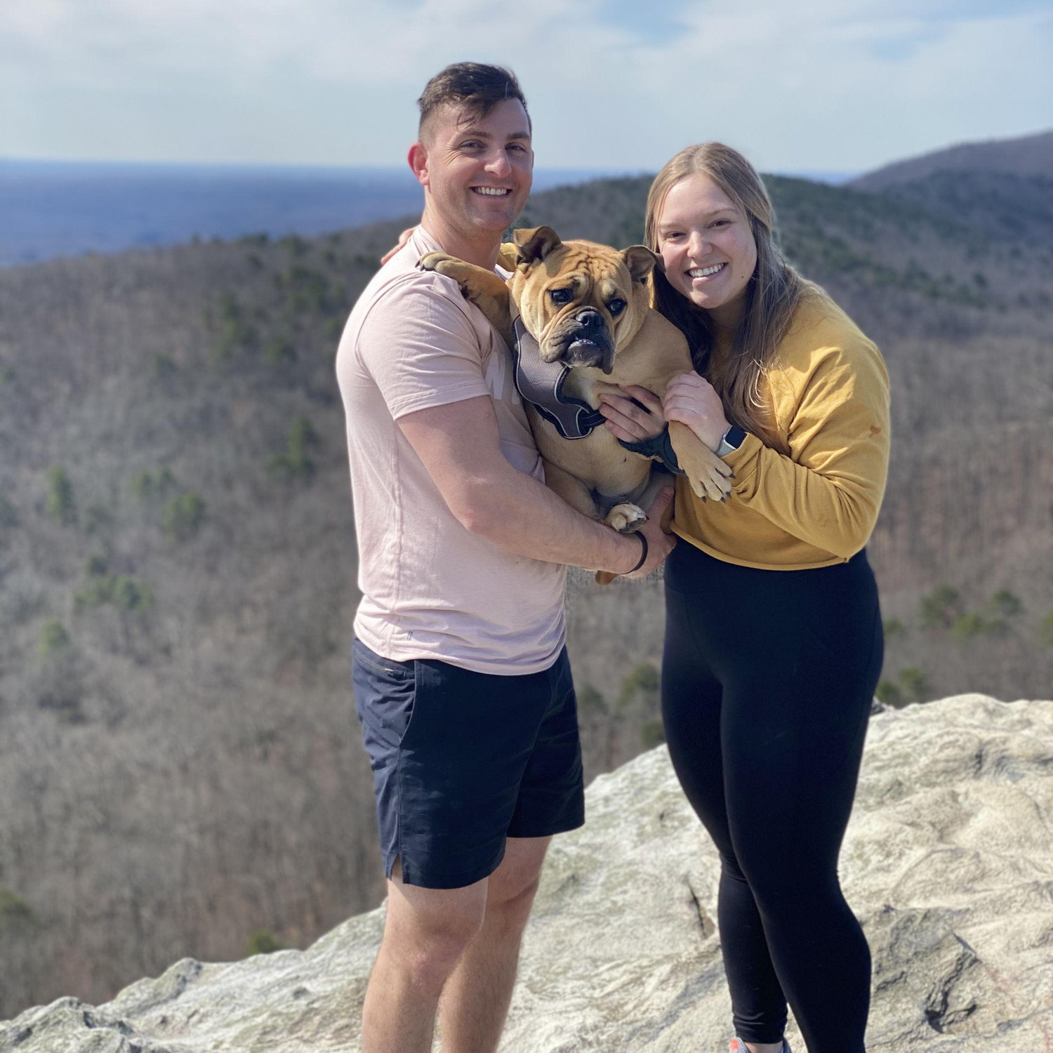 Hike at hanging rock
