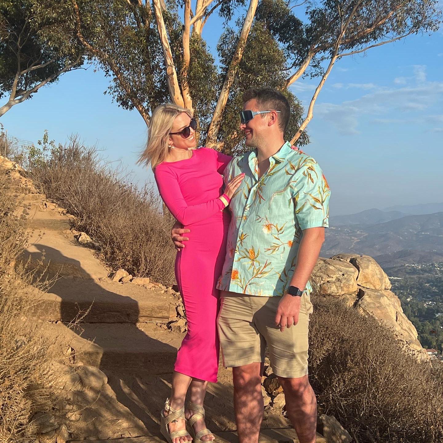 Mt Helix in San Diego (the day I thought he might propose LOL)