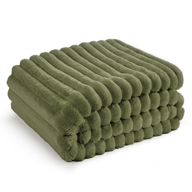 Bedsure Cypress Twin XL Blanket for Bed - GentleSoft Cozy Soft Blankets for Women, Cute Small Fleece Throws for Girls, Birthday Gifts for Women, Mothers Day Decor Gifts for Mom, 66x90 Inches
