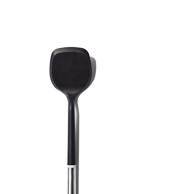 Material, The Soft-Edge Turner Spatula For Flipping, Folding, Mixing & Scraping, BPA-Free Silicone, Dishwasher-Safe, Blue Grey, Material Kitchen