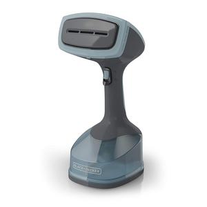 BLACK+DECKER Advanced Handheld Garment/Fabric Steamer with 3 Attachments, Gray/Blue, HGS200