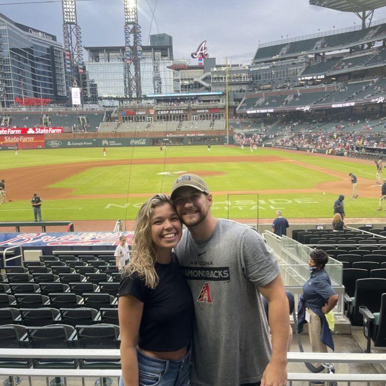 my first diamondback vs braves game