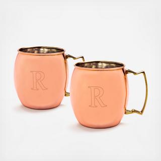 Personalized Moscow Mule Mug, Set of 2