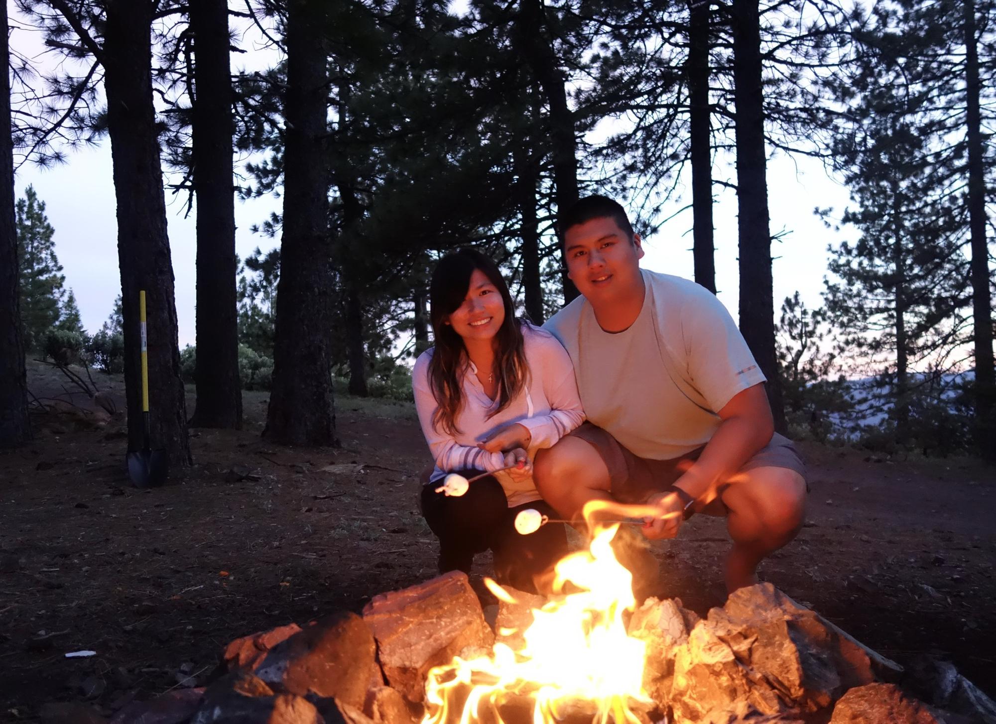 Our first time camping (Mendocino) ⛺️ ’20