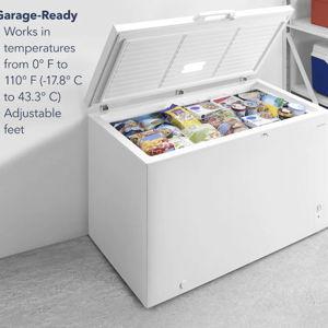 Insignia™ - 14.0 Cu. Ft. Garage-Ready Chest Freezer - White