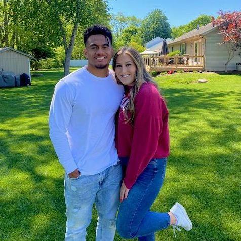 Maddy's Graduation from Indiana University South Bend, 2021.