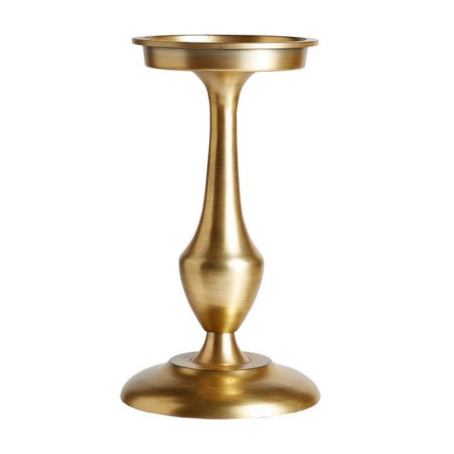 Chester Brushed Candle Holders, Brass - Medium