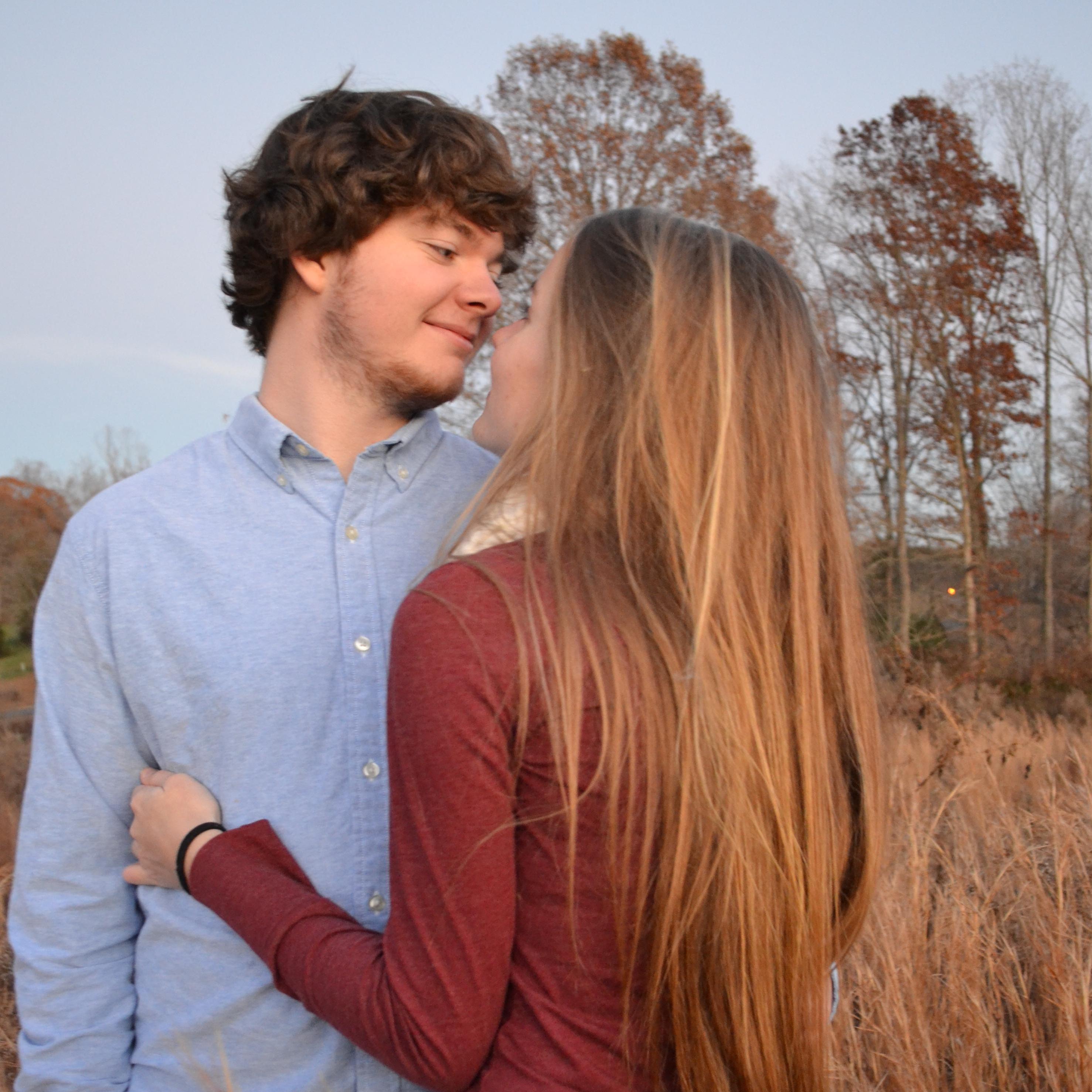 This photo is from our first "photoshoot" when Aly was our photographer out in a random empty field. This was Abby's favorite picture for a super long time.
Fall 2012